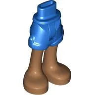 Minidoll Hips and Shorts with Medium Nougat Legs print