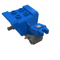 Vehicle Body, Tricycle Body Top with Dark Gray Chassis