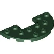 Plate Round Half 3 x 6 with 1 x 2 Cutout