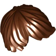 Hair Tousled with Side Part