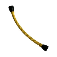 Flexible Hose 8.5L with Tabless Ends Black (Ends different color than Tube)