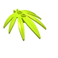 Plant, Leaves 6 x 5 Swordleaf with Clip [Thick U Clip]