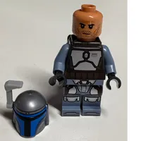Jango Fett, Pearl Titanium Torso with Plain Arms