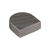Tile Round 1 x 1 Half Circle