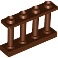 Fence Spindled 1 x 4 x 2 [4 Top Studs]