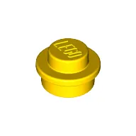 Plate Round 1 x 1 with Solid Stud