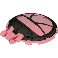 Dish 6 x 6 Inverted - No Studs with Handle and Sith TIE Cockpit Print