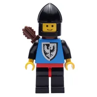 Archer (Black Falcon) - Black Legs, Red Hips, Chin-Guard