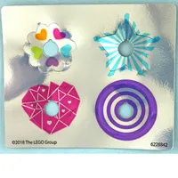 Punch-outs, Ring Bases, Metalized