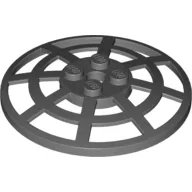 Dish 6 x 6 Inverted, Radar / Webbed [Anti-studs at 90°]