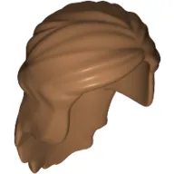 Hair Mid-Length with Braid around Sides