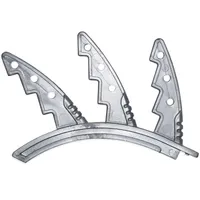 Large Figure Weapon, Back Blades, Sawtoothed with Circular Holes (Rahkshi Kurahk)