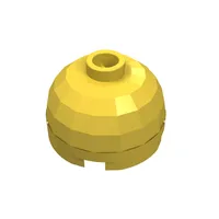 Brick Round 2 x 2 Dome Top, Blocked Open Stud, No Bottom Axle Holder