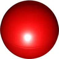 Ball, Hard Plastic, 51mm (approx. 6 studs diameter)