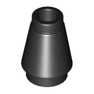 Cone 1 x 1 [Top Groove]