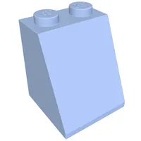 Slope 65° 2 x 2 x 2 with Bottom Tube