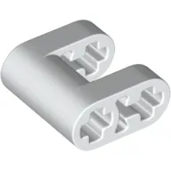 Technic Connector 2 x 2 with 1 x 1 Cut-Out with Axle Holes