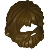 Hair with Beard and Mouth Hole
