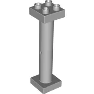 Duplo Support Column 2 x 2 x 6 Round with Open Latticed Back