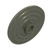 Shield Round with Stud