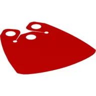 Neckwear Cape, Curved Bottom, 3 Top Holes