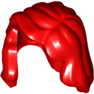 Hair Mid-Length with Part over Front of Right Shoulder