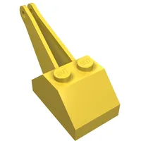 Slope Brick 45 2 x 3 x 1 & 1/3 Double Crane