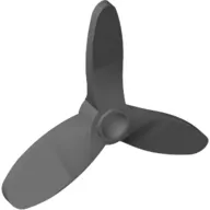 Propeller 3 Blade 5.5 Diameter with Hole for Technic Pin