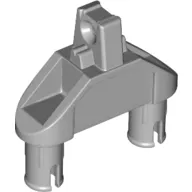 Hinge 1 x 3 Triangle with Two Pins, 1 Locking Finger, Squared Pin Holes