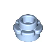 Plant, Flower, Plate Round 1 x 1 with 5 Petals