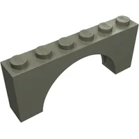 Brick Arch 1 x 6 x 2 - Thick Top with Reinforced Underside