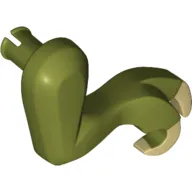 Animal Body Part, Dinosaur, Tyrannosaurus Rex Arm / Leg, Right, Small, Tan Claws Print