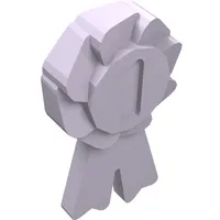 Equipment Animal Grooming Kit Award Ribbon with Number 1