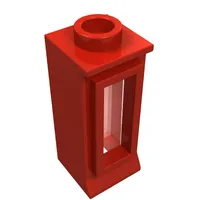 Window 1 x 1 x 2, Short Lip [with Glass]