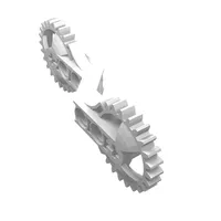Technic Arm 1 x 7 x 3 with Gear Ends