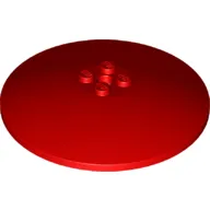 Dish 8 x 8 Inverted [Radar], Solid Studs, Rounded Anti-stud Underside