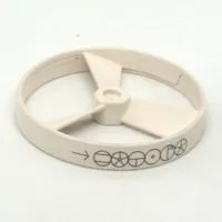 Large Figure Spinner / Propeller with Code Print (Rhotuka)