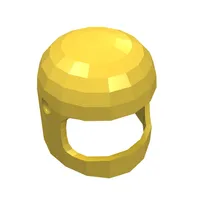 Helmet Classic with Thin Chin Guard and Visor Dimples