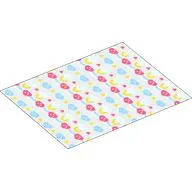 Duplo Blanket 8 x 10 with Pink / Medium Blue / Yellow Decorations print