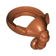 Minifig Neckwear Breathing Apparatus, Aviator Oxygen Mask