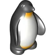 Duplo Animal Penguin with White and Yellow Chest Print