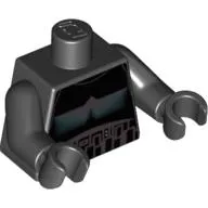 Torso Armor Shadow Trooper Print, Long Line on Back, Black Arms and Hands