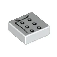 Tile 1 x 1 with Chef Jacket Print