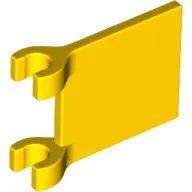 Flag 2 x 2 Square, Flat Clip Edge [Thick Clips]