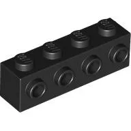 Brick Special 1 x 4 with 4 Studs on One Side