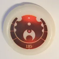 Large Figure Throwing Disc, Kanoka, Ta-Metru 116 Print