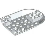 Aircraft Fuselage Curved Forward 6 x 8 Bottom with 2 Pin Holes