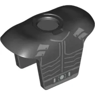 Minifig Neckwear Sports Hockey Body Armor with Savage Opress Print