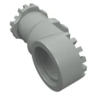 Technic Axle and Pin Connector Toggle Joint Toothed [without Slots]