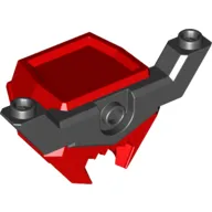 Helmet Large Square with Black Side Extensions